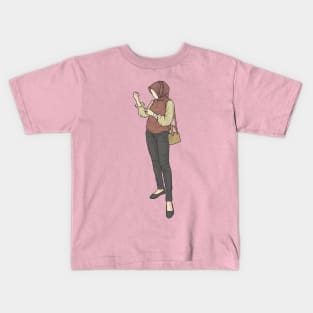 Sweet Chocolate Moon Collection Kids T-Shirt